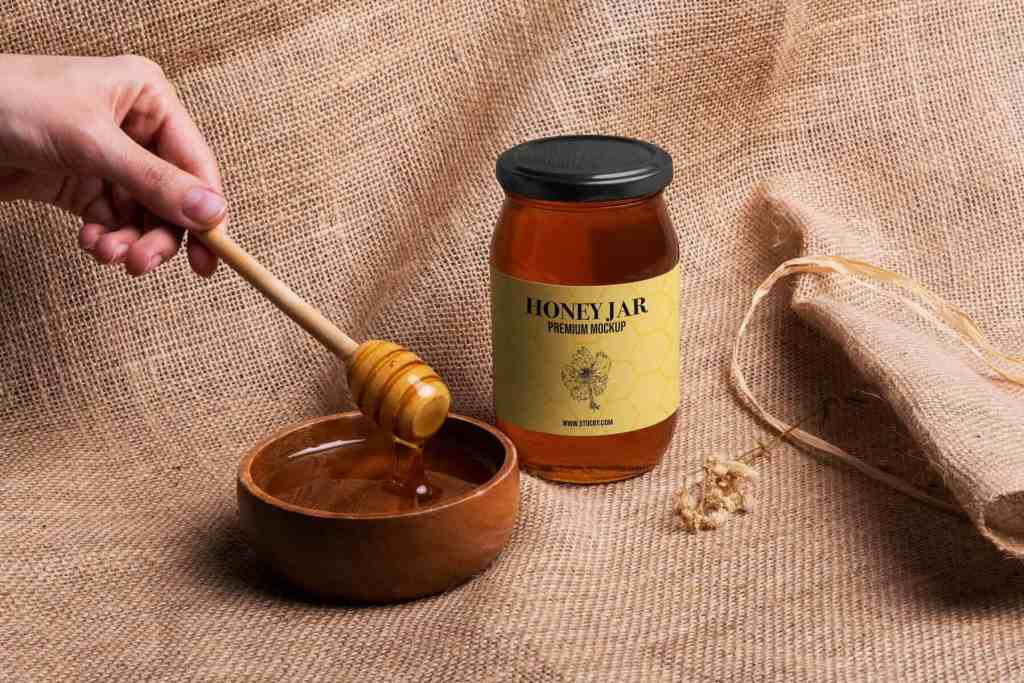 Honey Jar Mockup Set