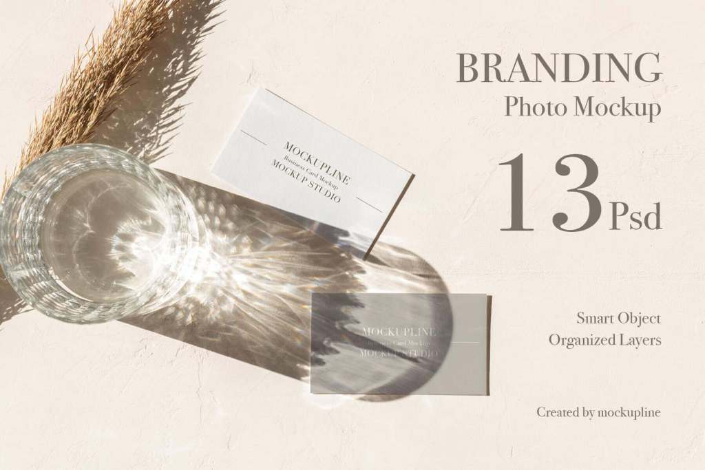 Card visit Mockup & A5 Mockup