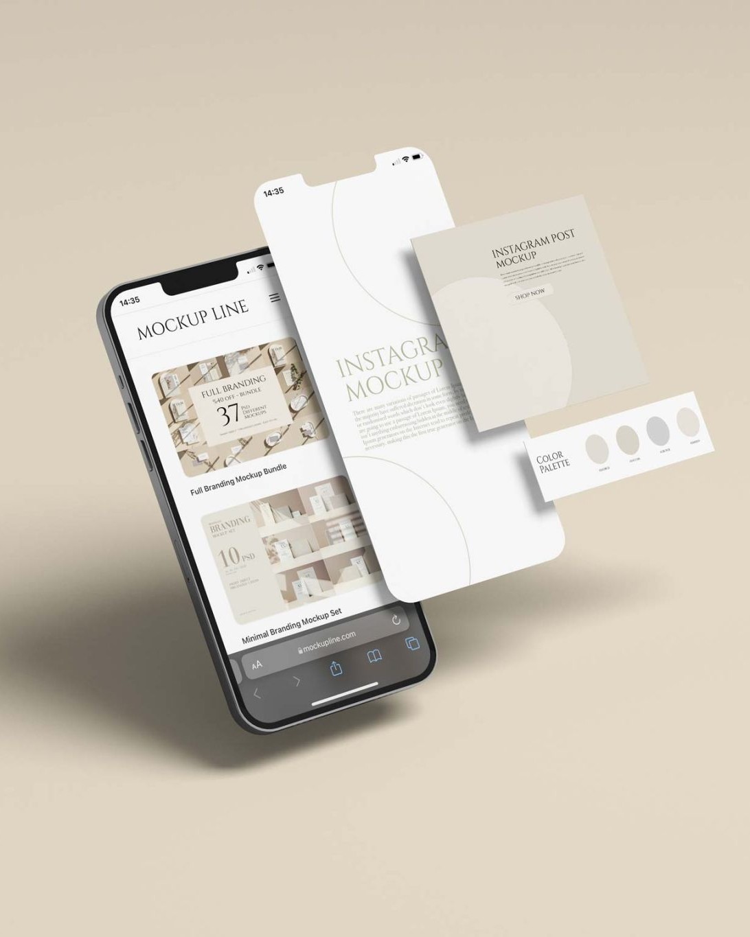 instagram story mockup