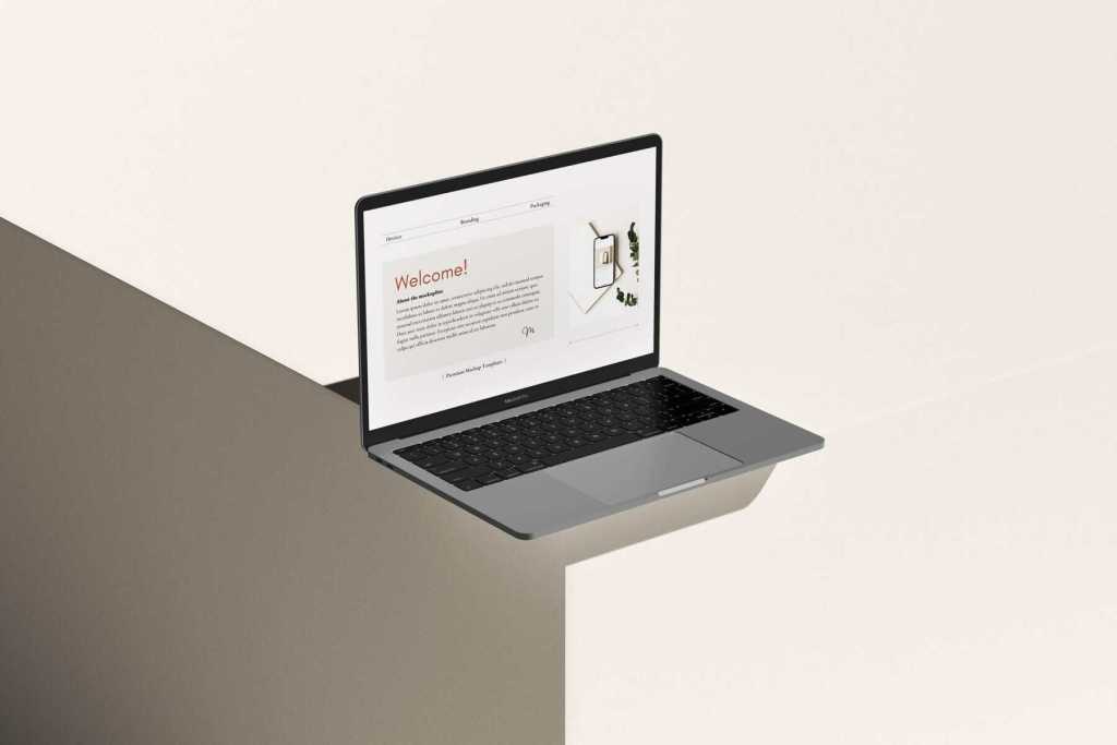 MacBook Pro Mockup Scene 09