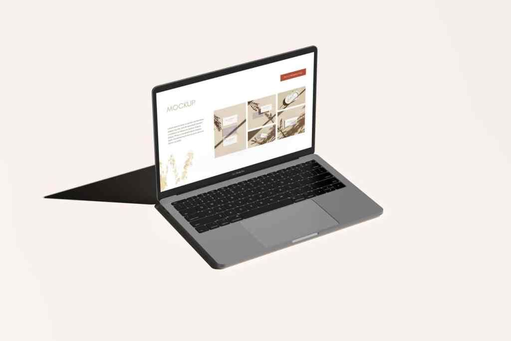 Free MacBook Mockup