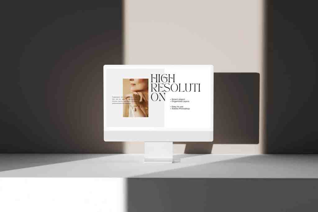 iMac Mockup 03