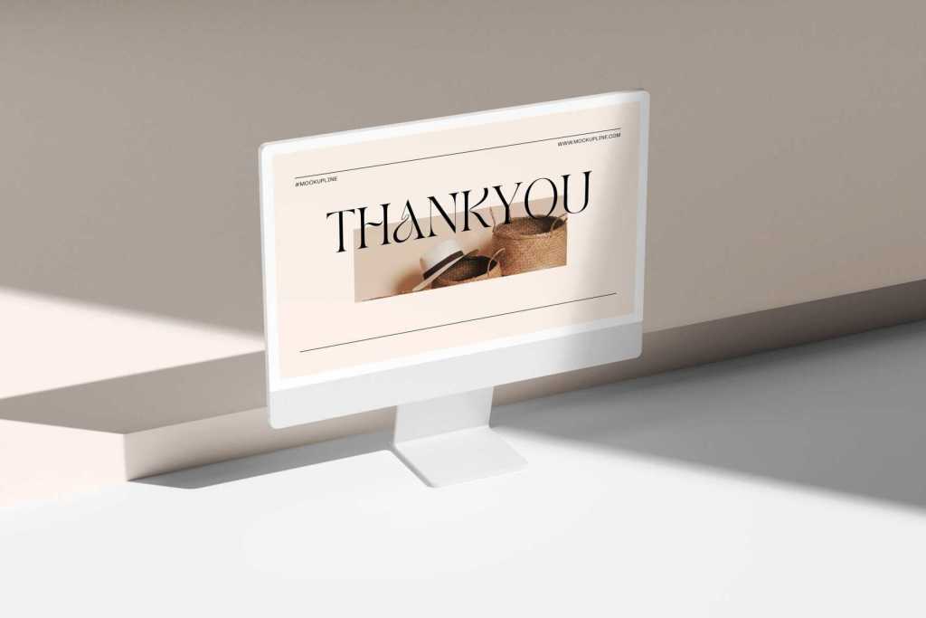 iMac Mockup 01
