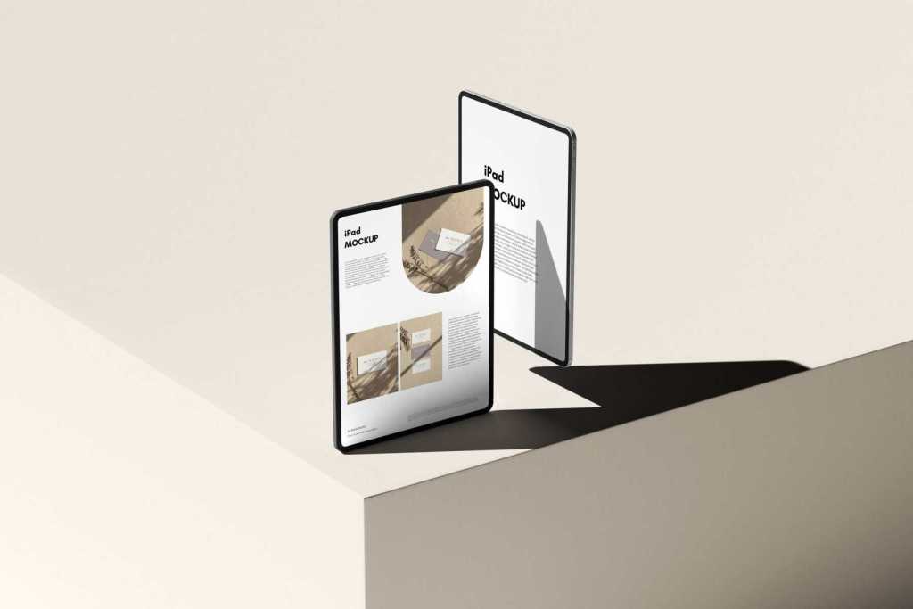 Minimal iPad Mockup 10