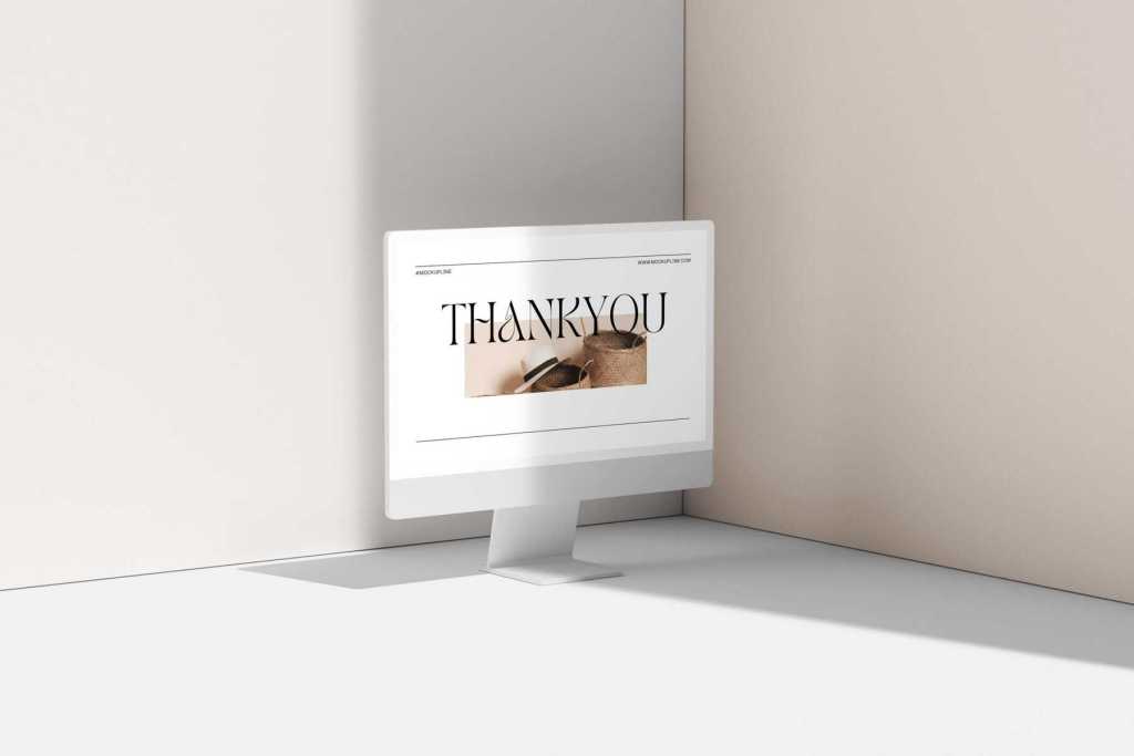 iMac Mockup 09