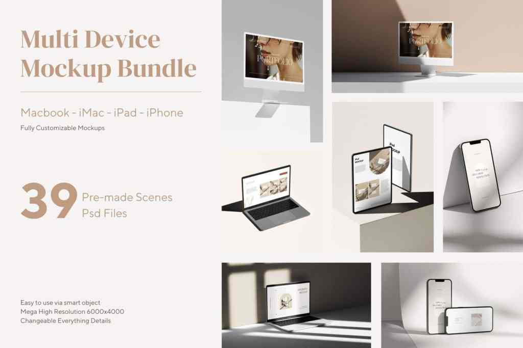 Multi Device Mockup Bundle