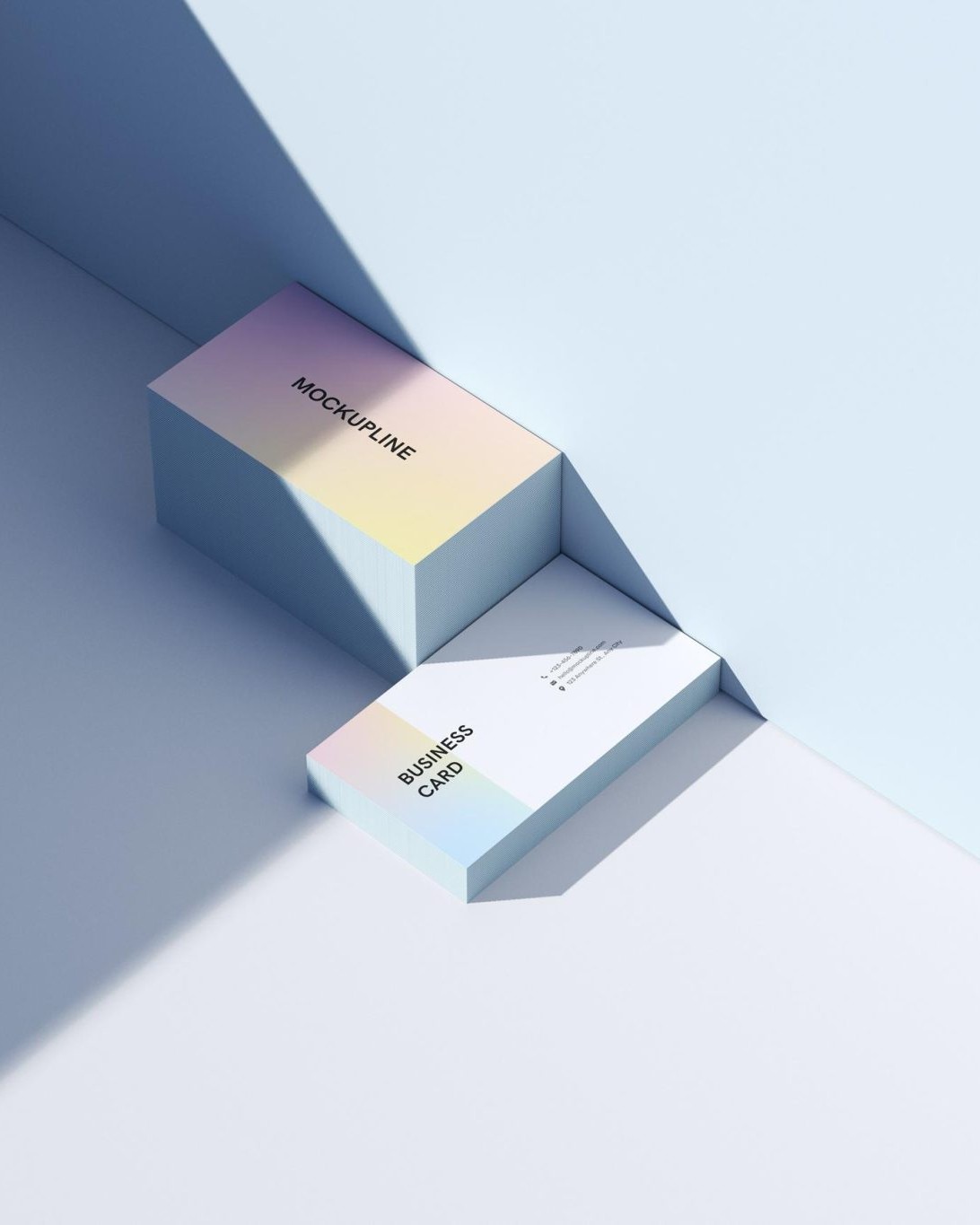 business card mockup