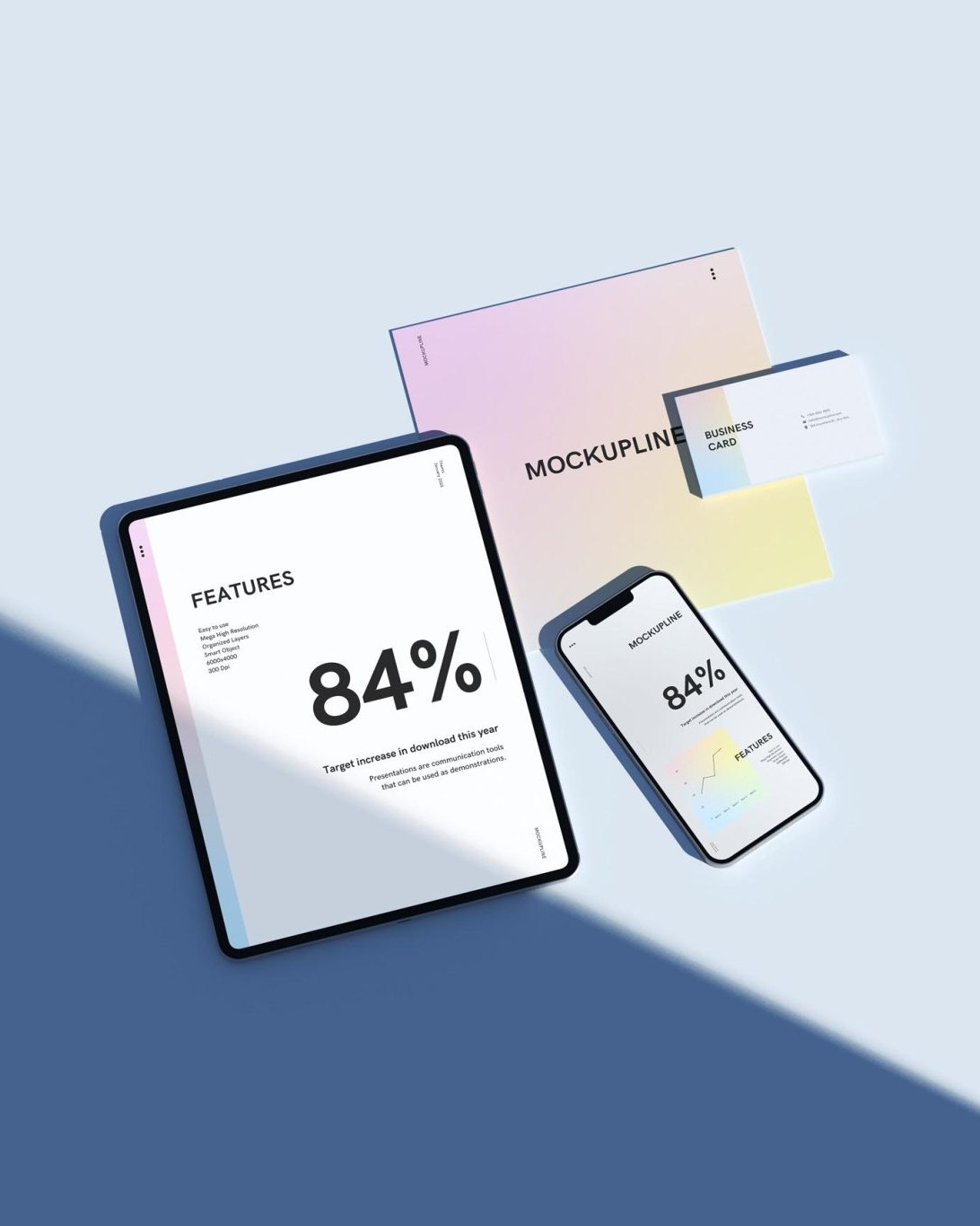 iPad instagram mockup