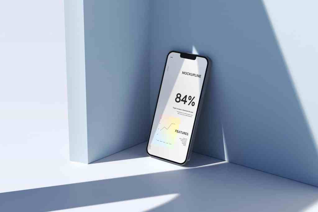 Sky iPhone Mockup 15