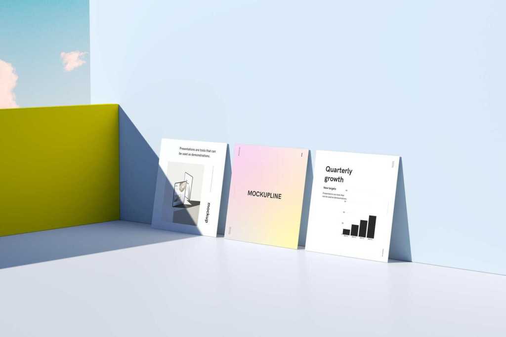 Sky A4 Mockup 08