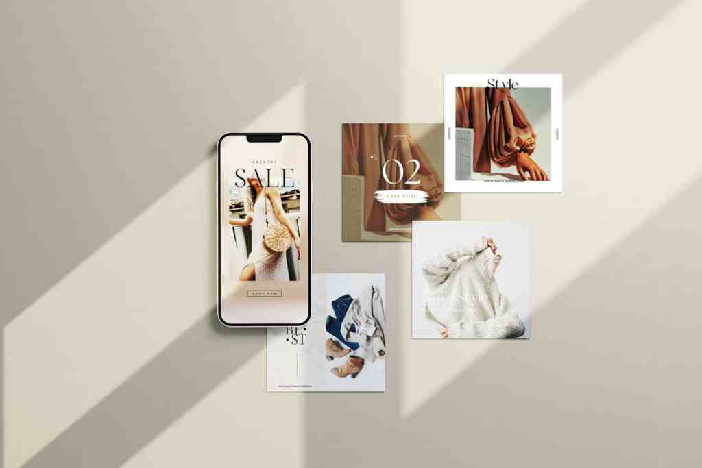 Instagram Post & iPhone Mockup 02