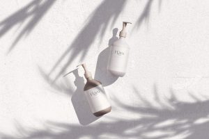 cosmetic pump mockup