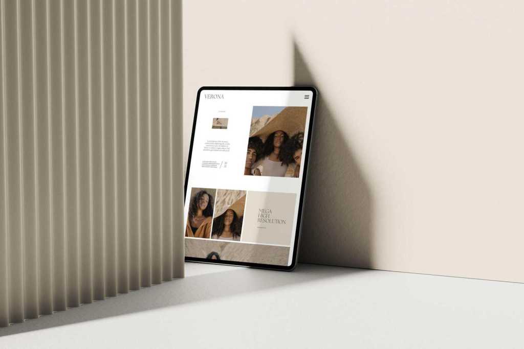 Verona iPad Mockup Scene 02