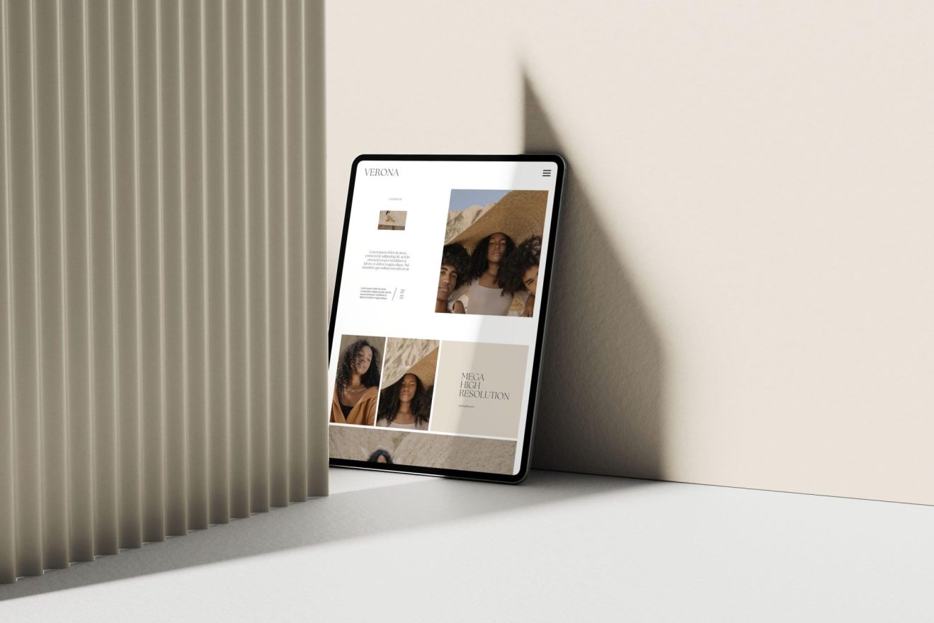 Verona iPad Mockup Bundle - Mockup Line Premium Mockups