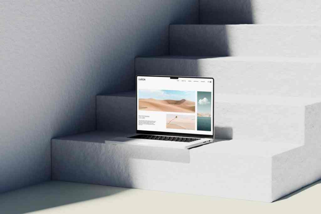 Lucca MacBook Mockup Scene 03