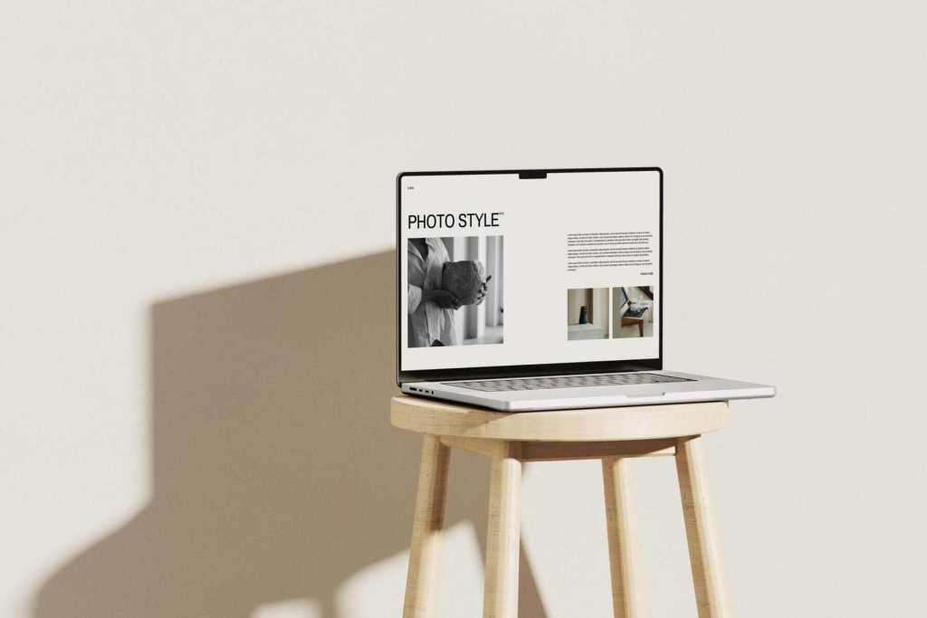 MacBook Pro mockup