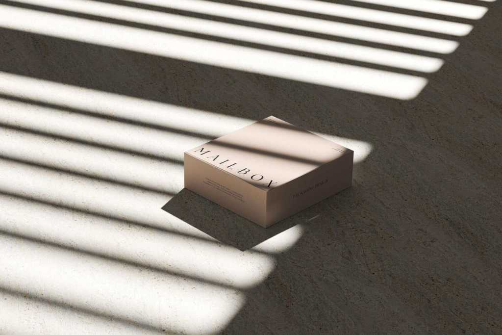 Mailing Box Packaging Mockups
