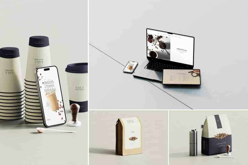 Kaila Coffee Mockup Collection