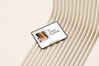 iPad mockup