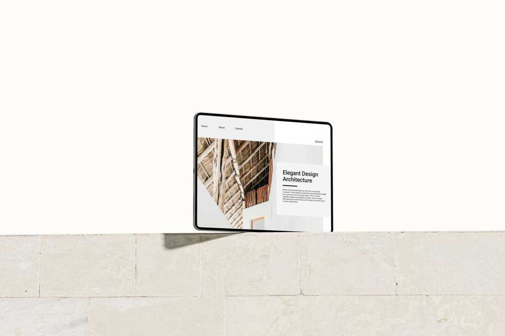 Lush Collection iPad Mockup