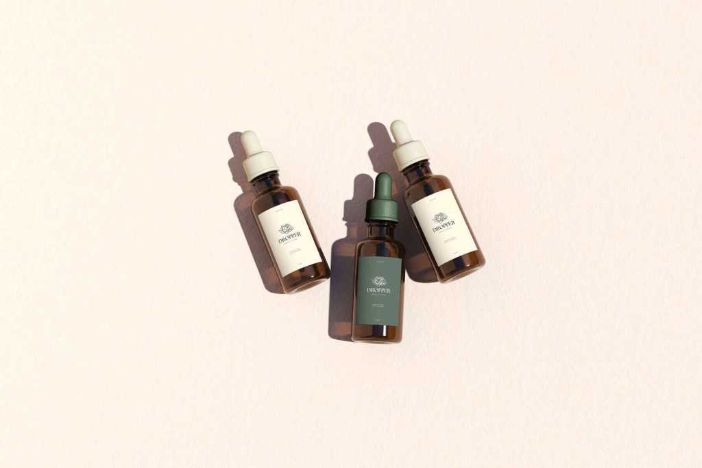 Dropper Bottle Mockup