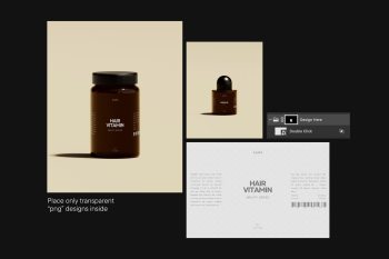 bottle mockup