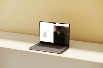 MacBook m3 mockup