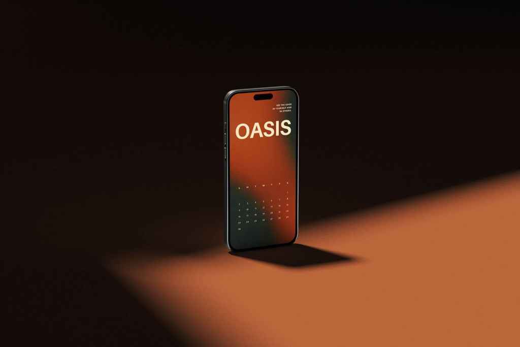 Oasis Collection iPhone Mockup 11
