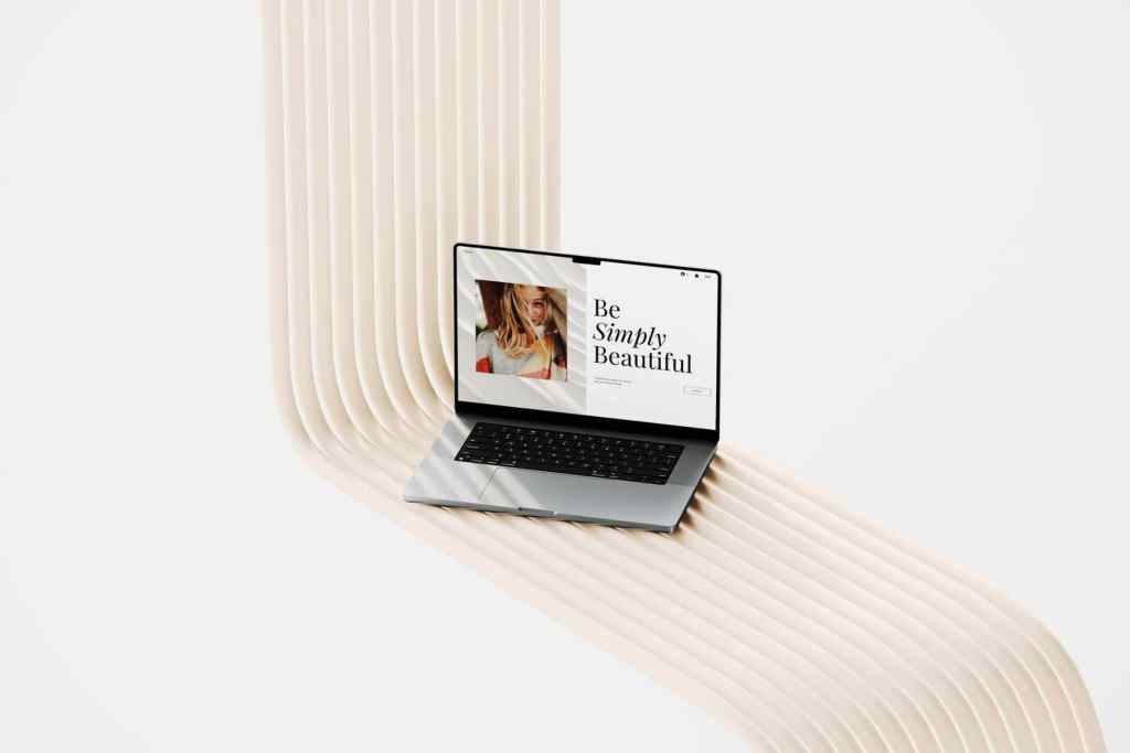 Glory Collection MacBook Mockup 04