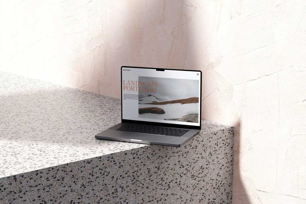 Milina MacBook Mockup