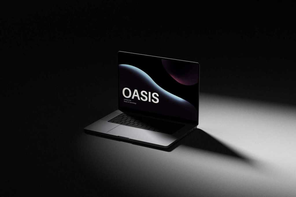 Oasis Collection MacBook Mockup 09