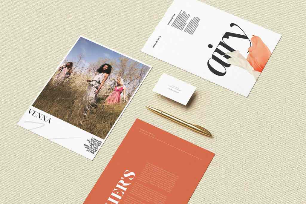 Stationery Set Mockup