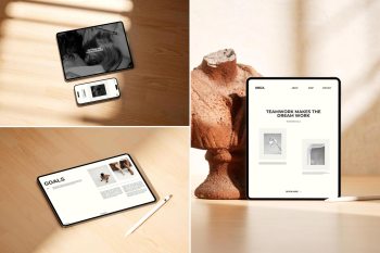 iPad mockup