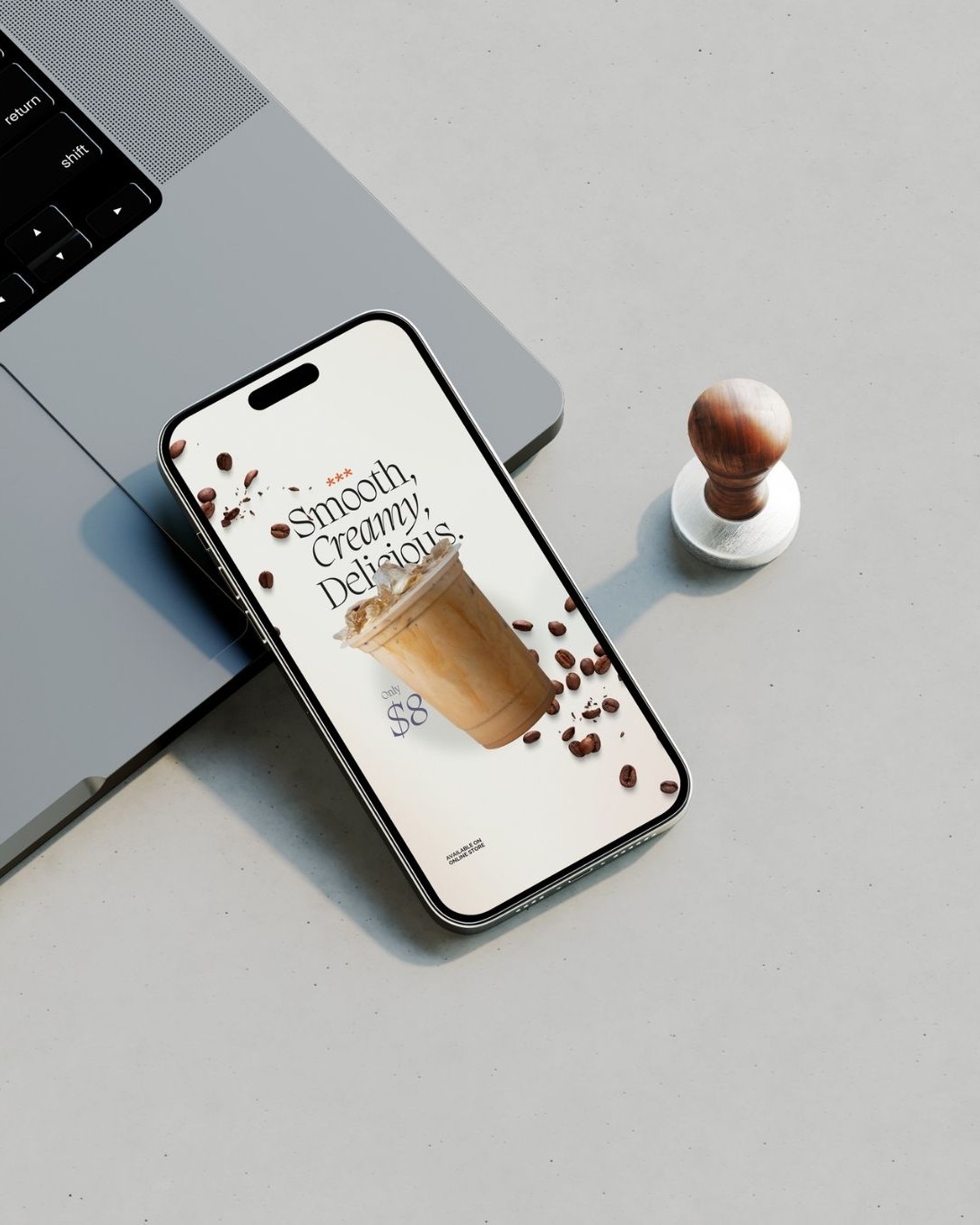 iPhone mockup
