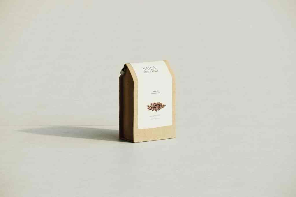 Kraft Coffee Bag Mockup