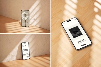 minimal device mockup