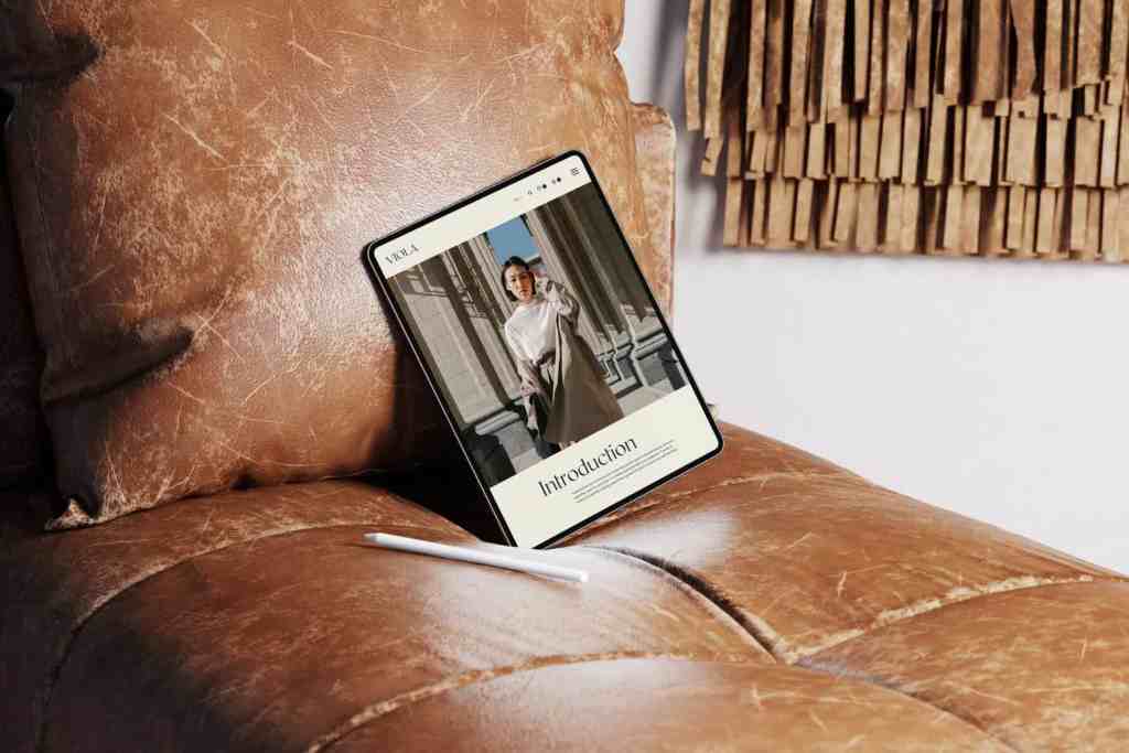 Viola iPad Mockup