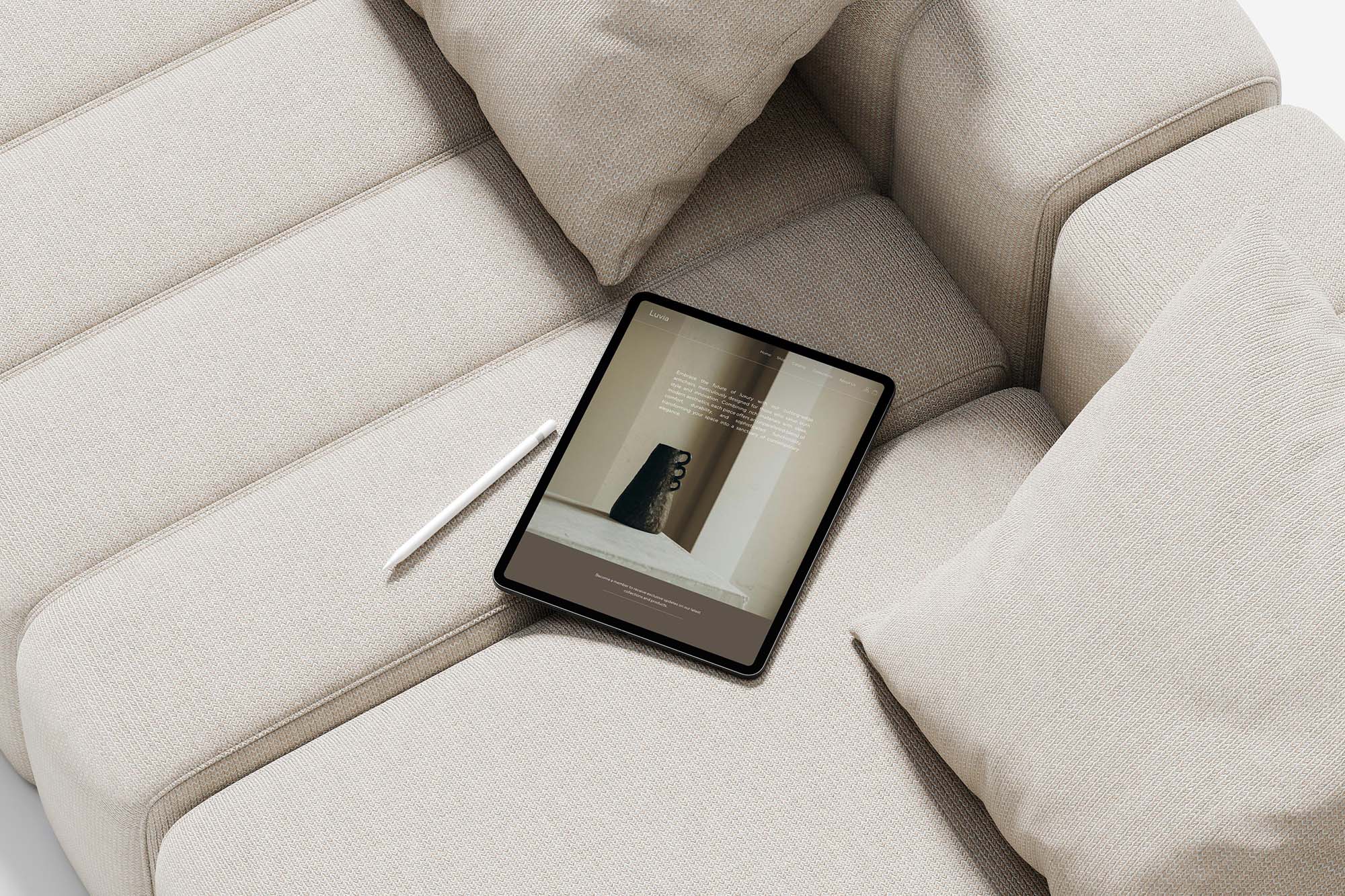 luvia mockup