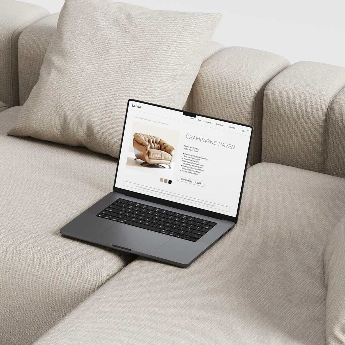 MacBook Pro 2025 mockup