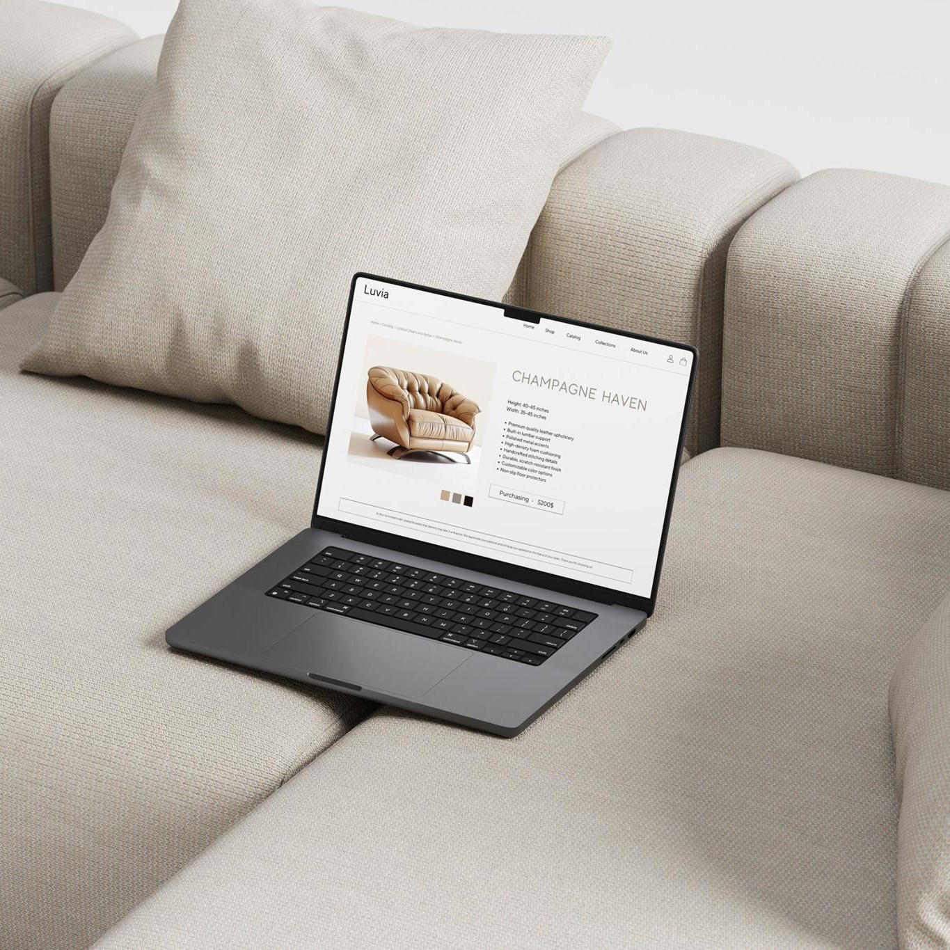 MacBook Pro 2025 mockup