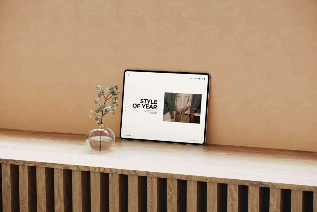 Vela iPad Mockup