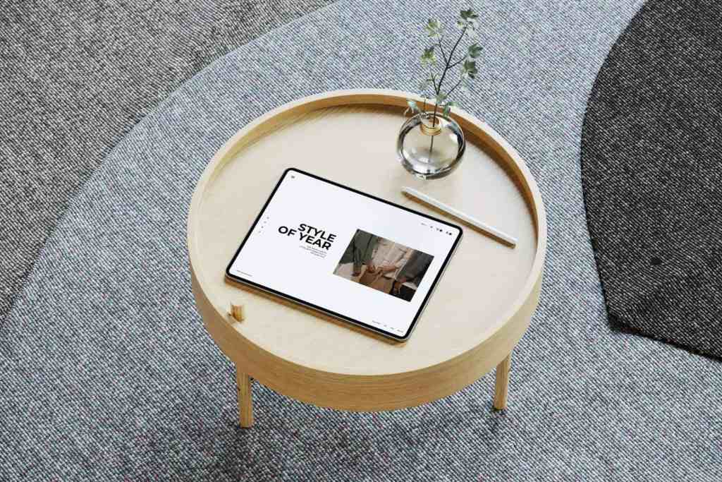 Vela iPad Mockup
