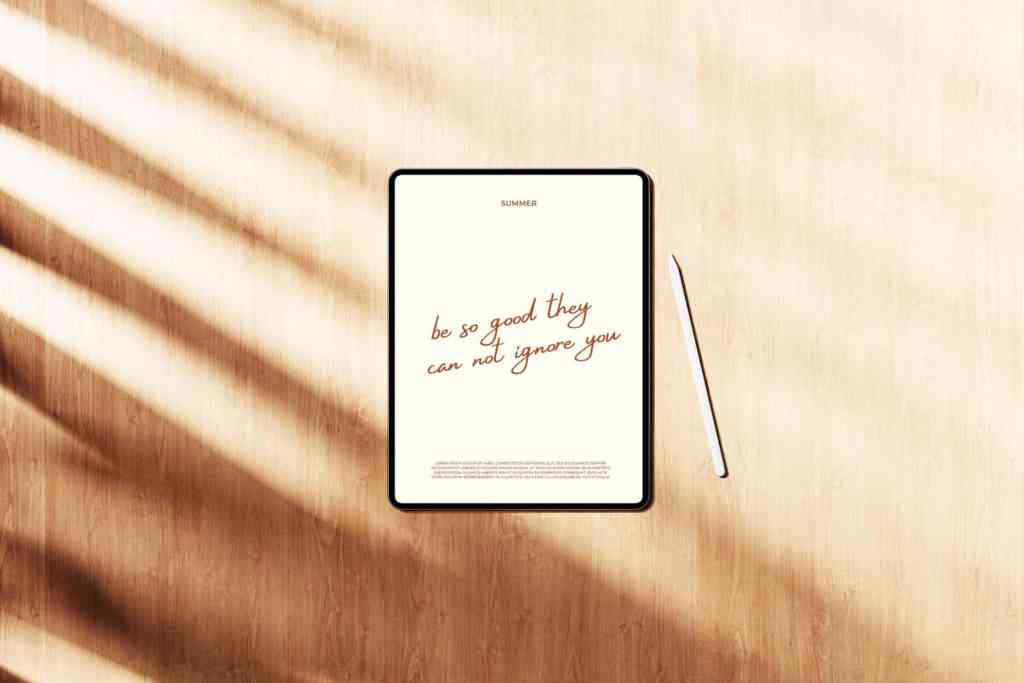 Elza iPad Mockup