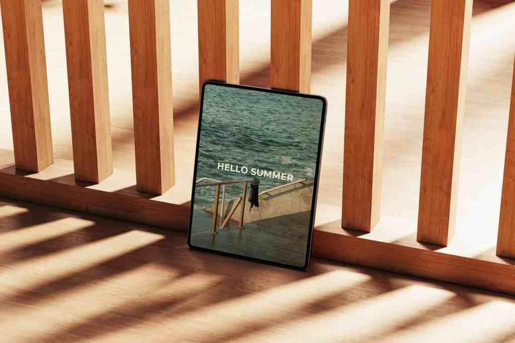 Elza iPad Pro Mockup