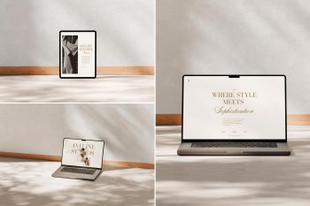 macbook ipad mockup