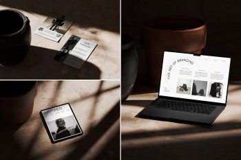 dark device mockup