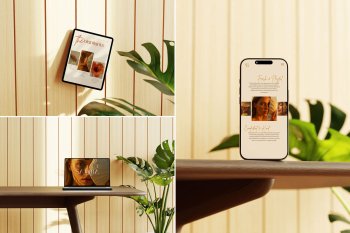 summer device mockup