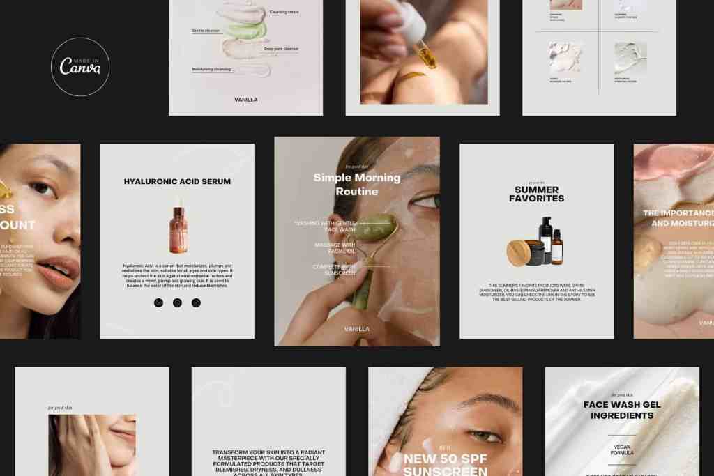 Vanilla Social Media Template