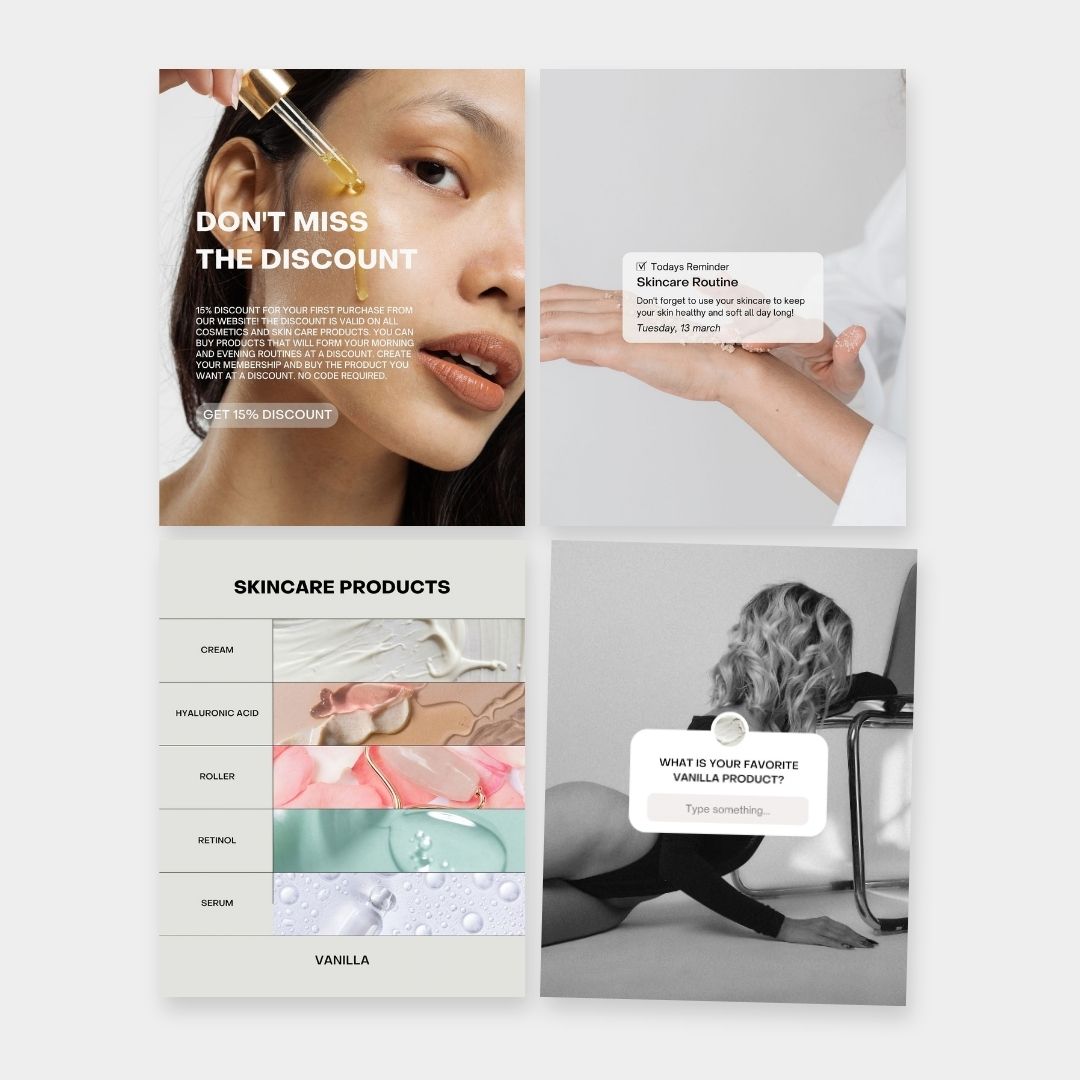 canva beauty template