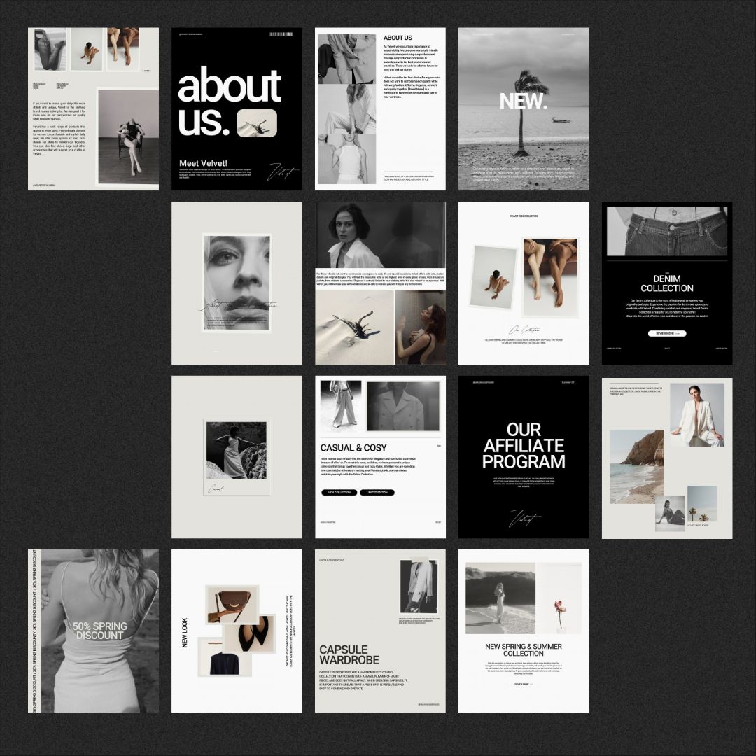 canva post template